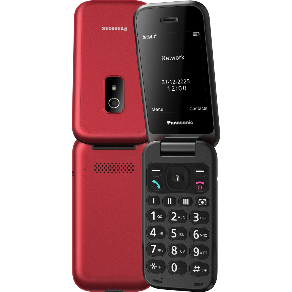 Мобільний телефон Panasonic KX-TF600 Red (KX-TF600EXR)