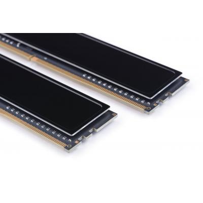 Модуль пам'яті для комп'ютера DDR4 16GB (2x8GB) 2400 MHz Black Sark eXceleram (ED416247AD)